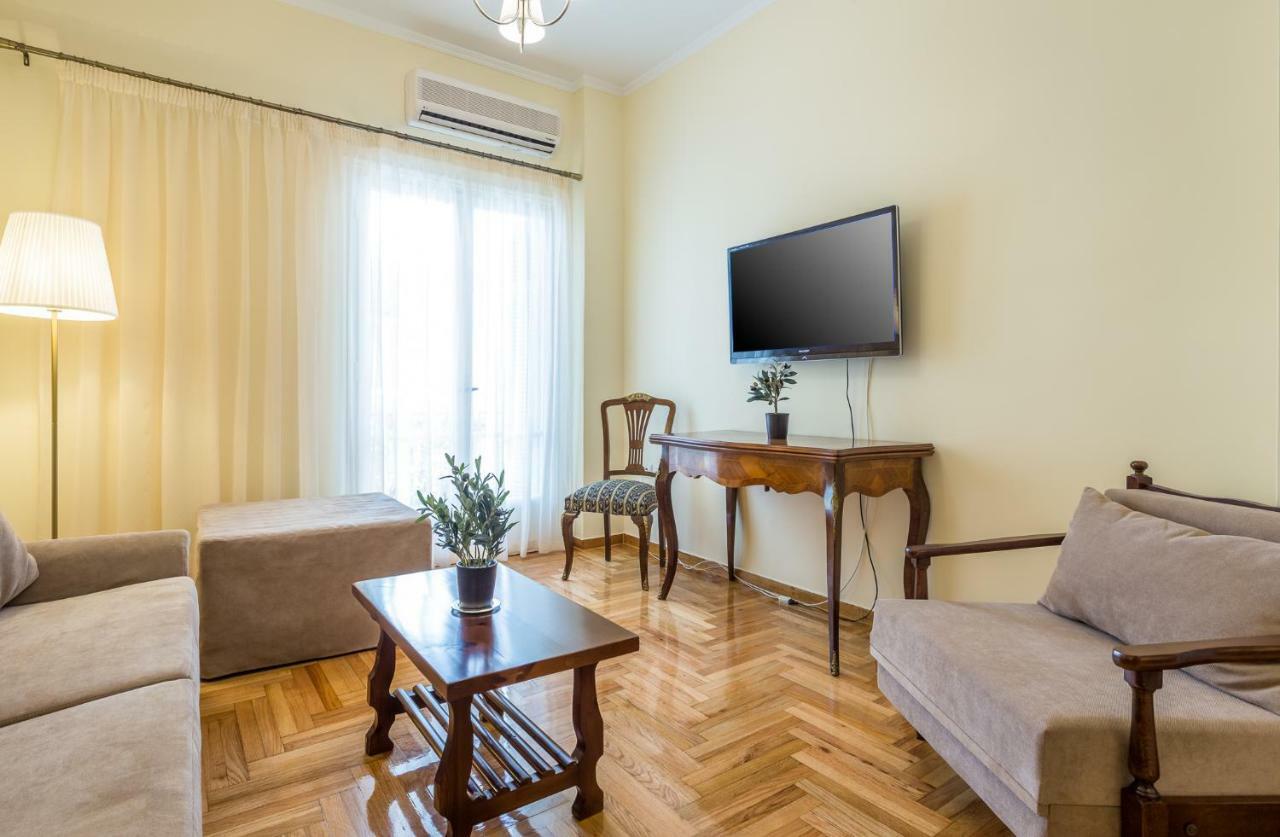 Chic Flat In Kolonaki Next To American Embassy Athen Exterior foto